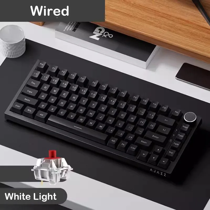 Teclado Mecânico Para Jogos AJAZZ-AK820 Pro/Com fio/2.4GHz. - Imagem 6