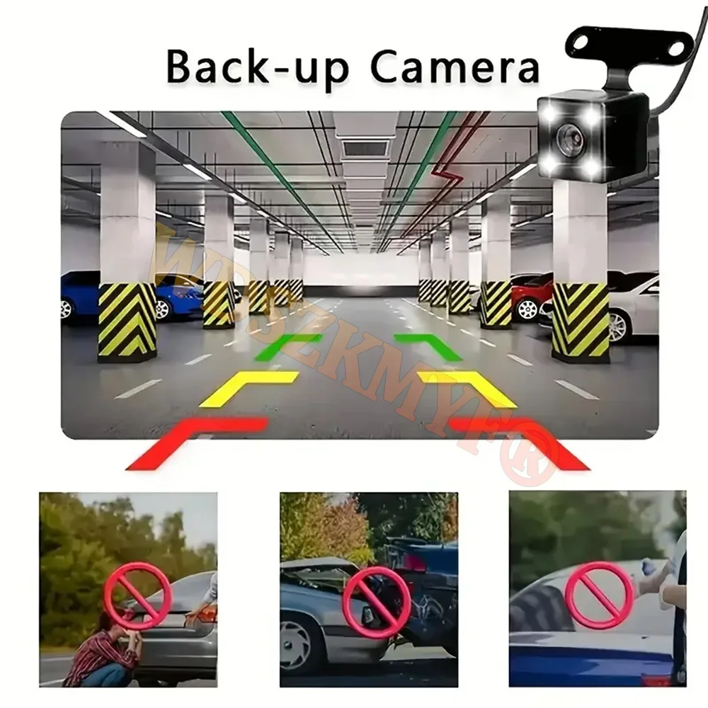 Câmera Veicular - Gravação/4 Lentes DVR 360 Graus/vídeo 1080p. - Imagem 8