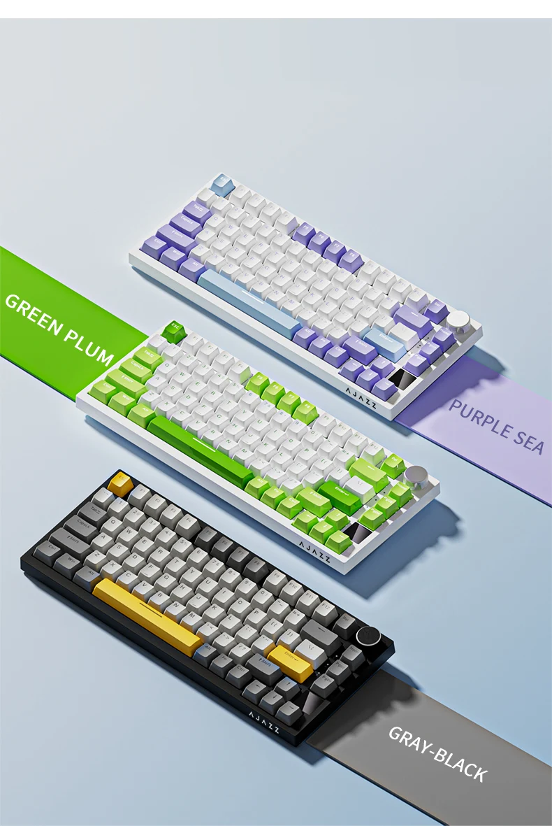Teclado Mecânico Para Jogos AJAZZ-AK820 Pro/Com fio/2.4GHz. - Imagem 7