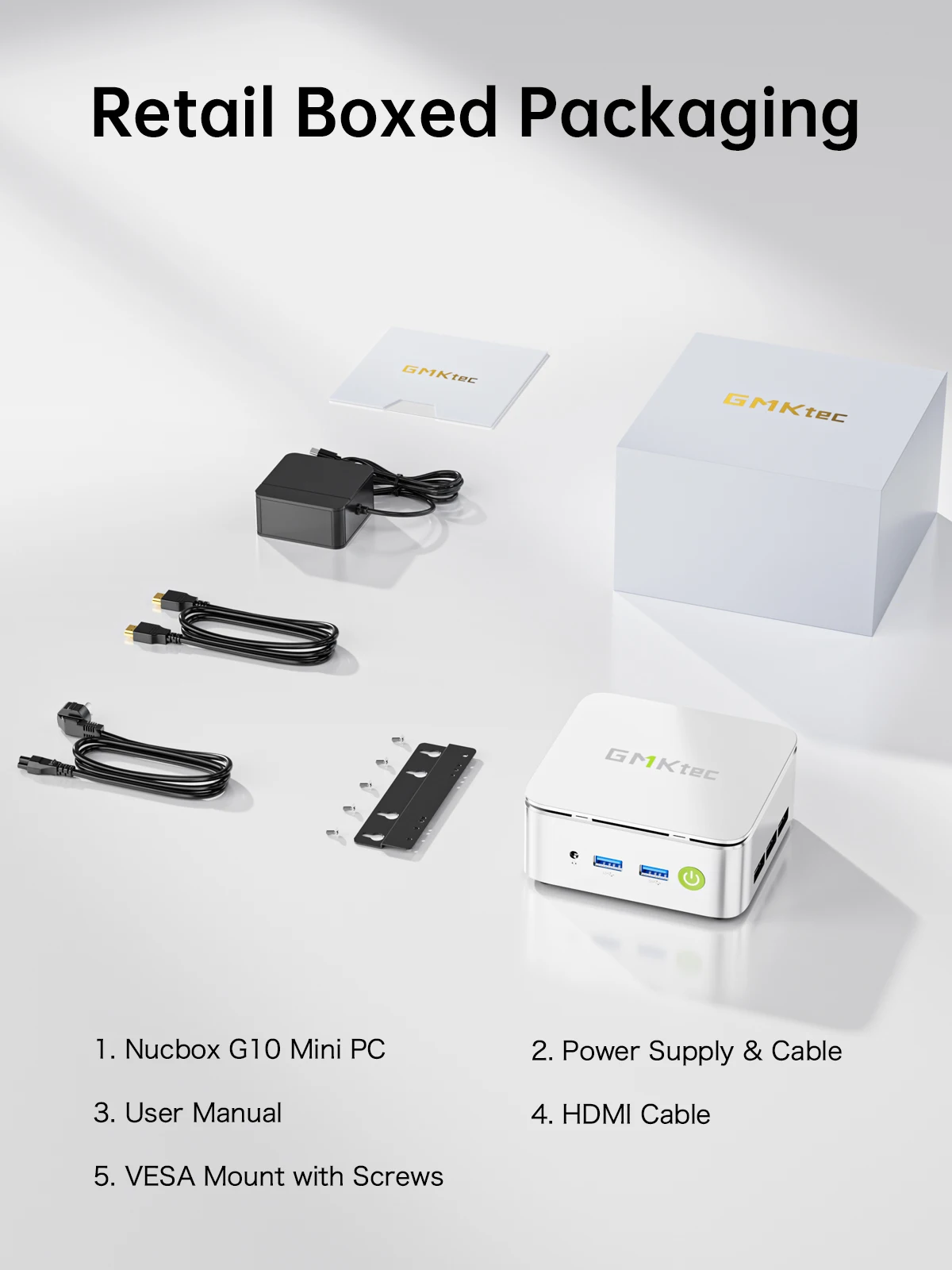 Mini PC GMKtec G10 Com AMD Ryzen 5 3500U - (Supera N150/N97). - Imagem 14