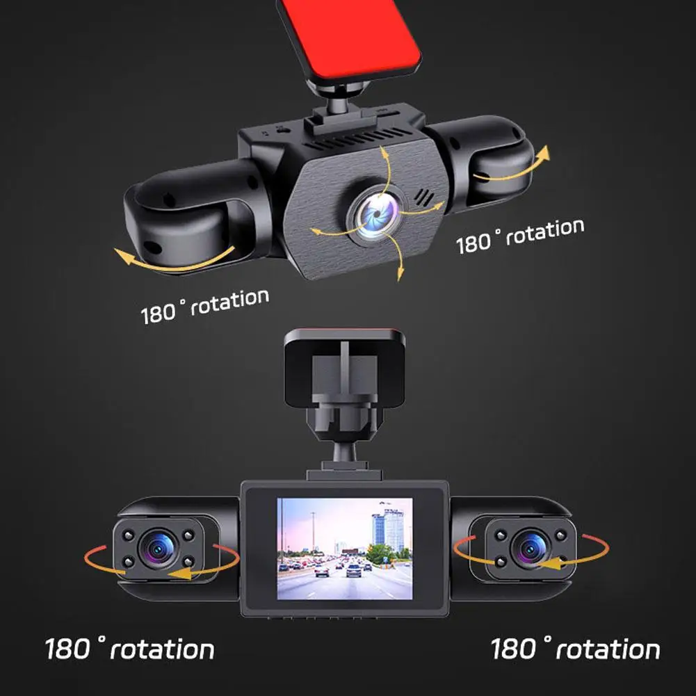 Câmera Gravador de Carro 4 em 1 Com Capacidade de Alta Definição 4K. - Imagem 11