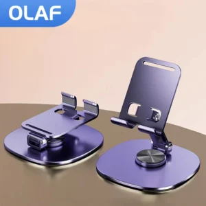 Suporte Giratório Para Celular Olaf - Suporte de Mesa.