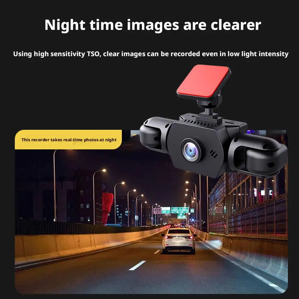 Câmera Gravador de Carro 4 em 1 Com Capacidade de Alta Definição 4K. - Imagem 3