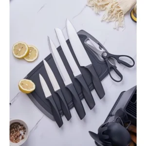 Conjunto de Talheres - 19 Peças Com Conjunto de Facas.