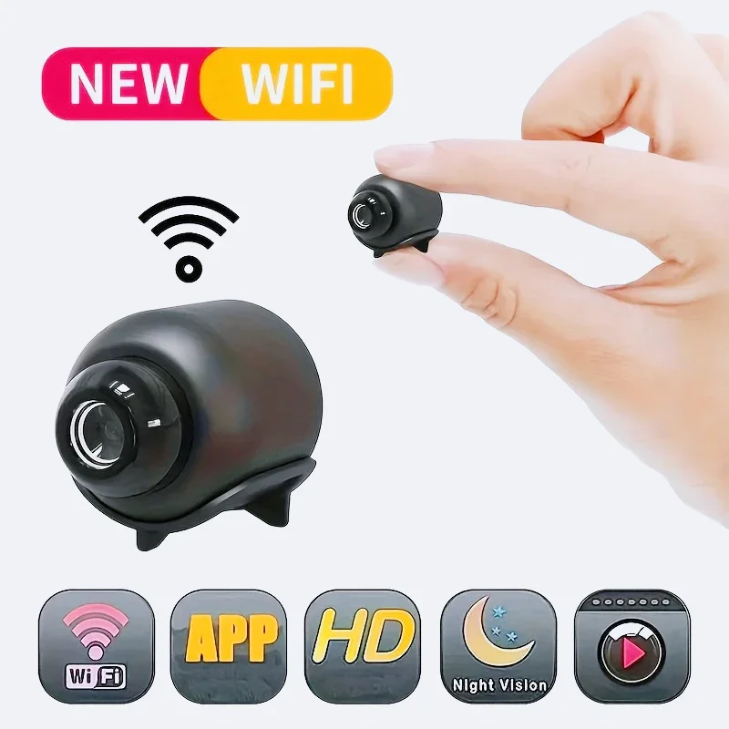 Mini Câmera WI-FI - Segurança Interna1080p HD.