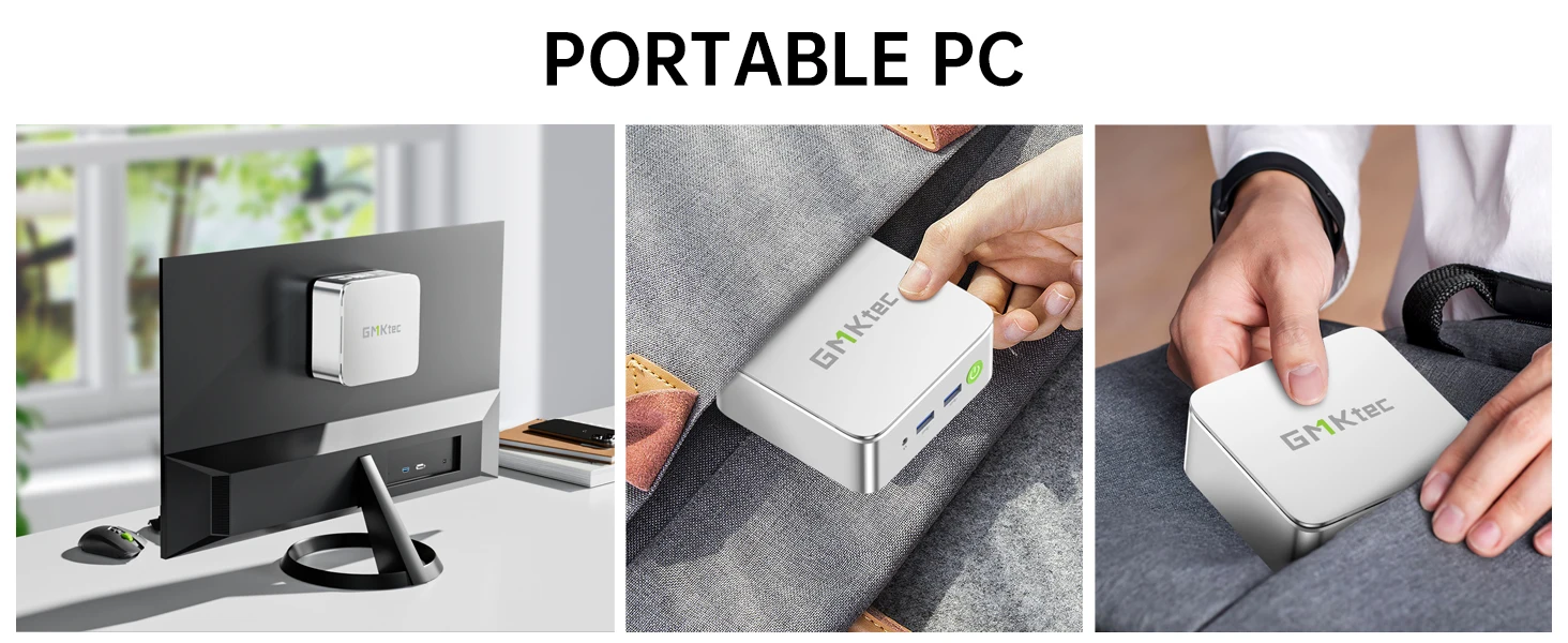 Mini PC GMKtec G10 Com AMD Ryzen 5 3500U - (Supera N150/N97). - Imagem 12