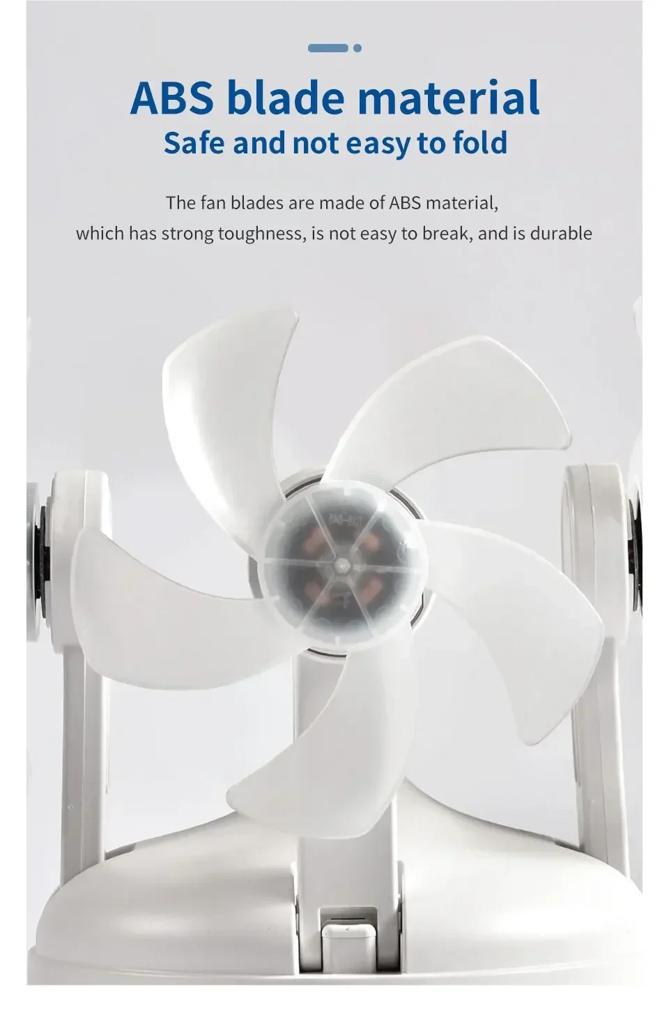 Ventilador de Luz 2 em 1 - 60w E27/Drone Design.Controle Remoto AC85-265V. - Imagem 17