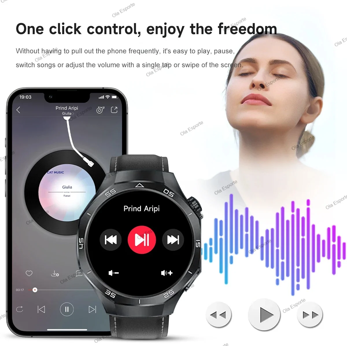 Relógio Inteligente 360 GT5 Pro - Rastreador GPS/Tela Amoled. - Imagem 17