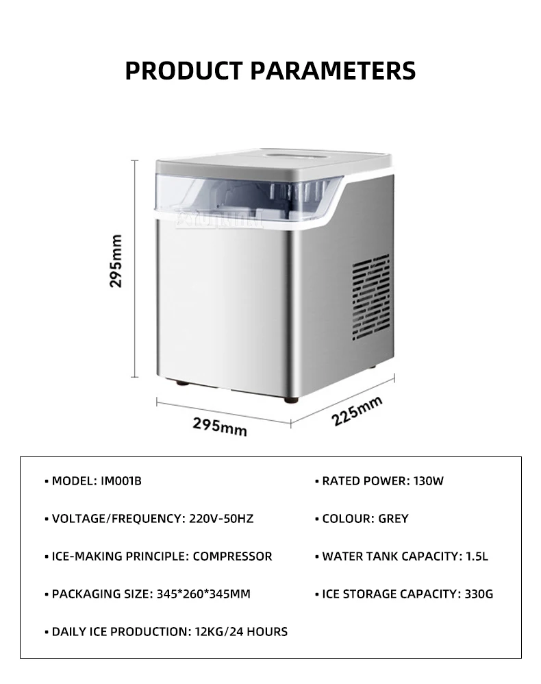 Máquina de Gelo Diâmetro Portátil - Küchenmachine. - Imagem 17