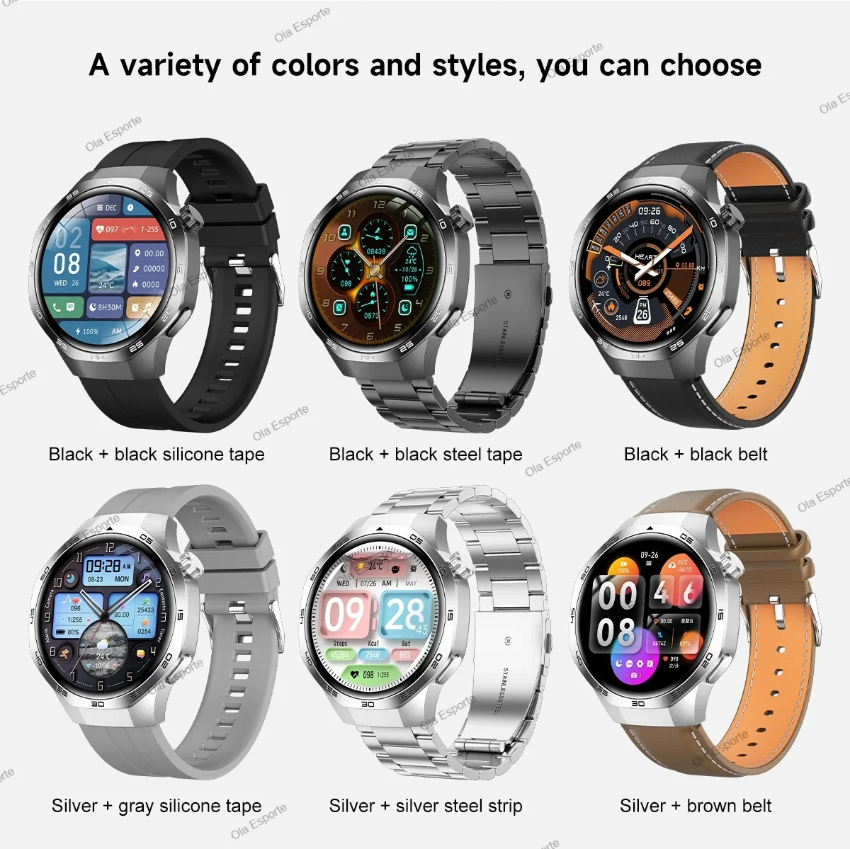 Relógio Inteligente 360 GT5 Pro - Rastreador GPS/Tela Amoled. - Imagem 23