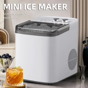 Máquina de Gelo Automática Uso Doméstico - Bandeja de Gelo.