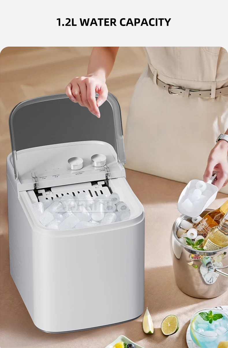 Máquina de Gelo Automática Uso Doméstico - Bandeja de Gelo. - Imagem 12