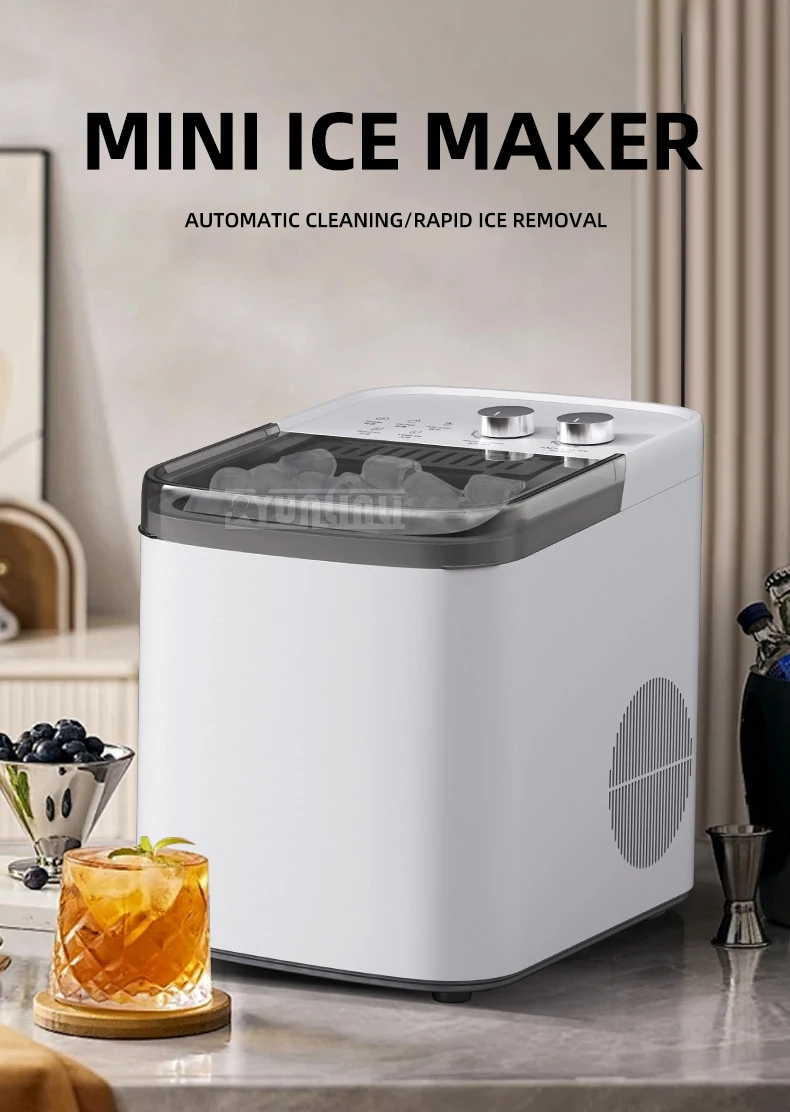 Máquina de Gelo Automática Uso Doméstico - Bandeja de Gelo. - Imagem 7