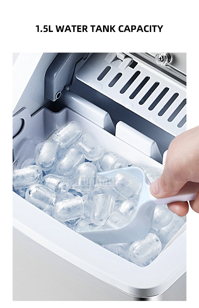 Máquina de Gelo Diâmetro Portátil - Küchenmachine. - Imagem 9