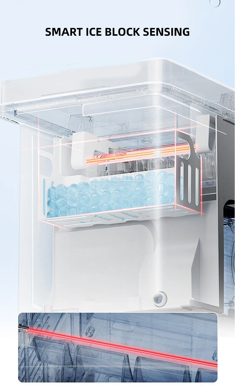 Máquina de Gelo Diâmetro Portátil - Küchenmachine. - Imagem 12