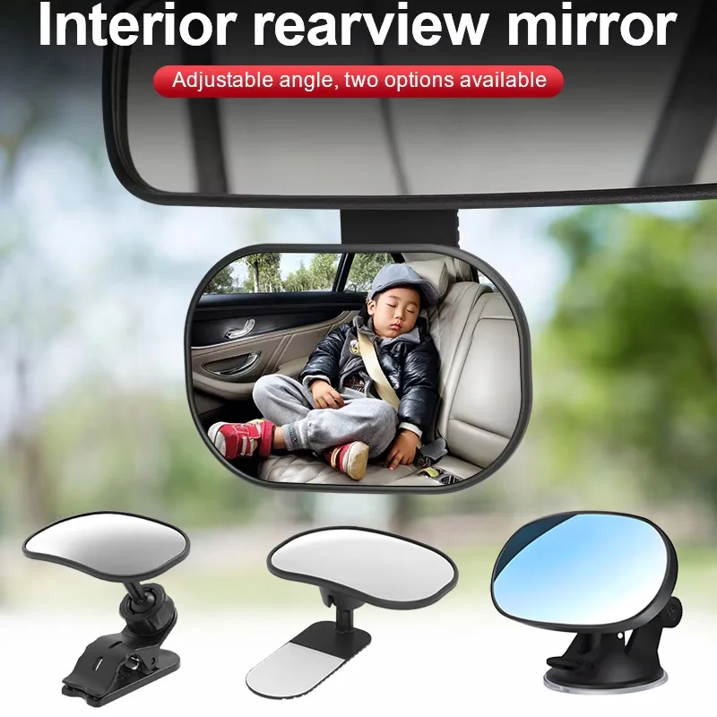 Espelho Retrovisor Para Carro - Ajustável Pára-Brisa do Carona. - Imagem 9