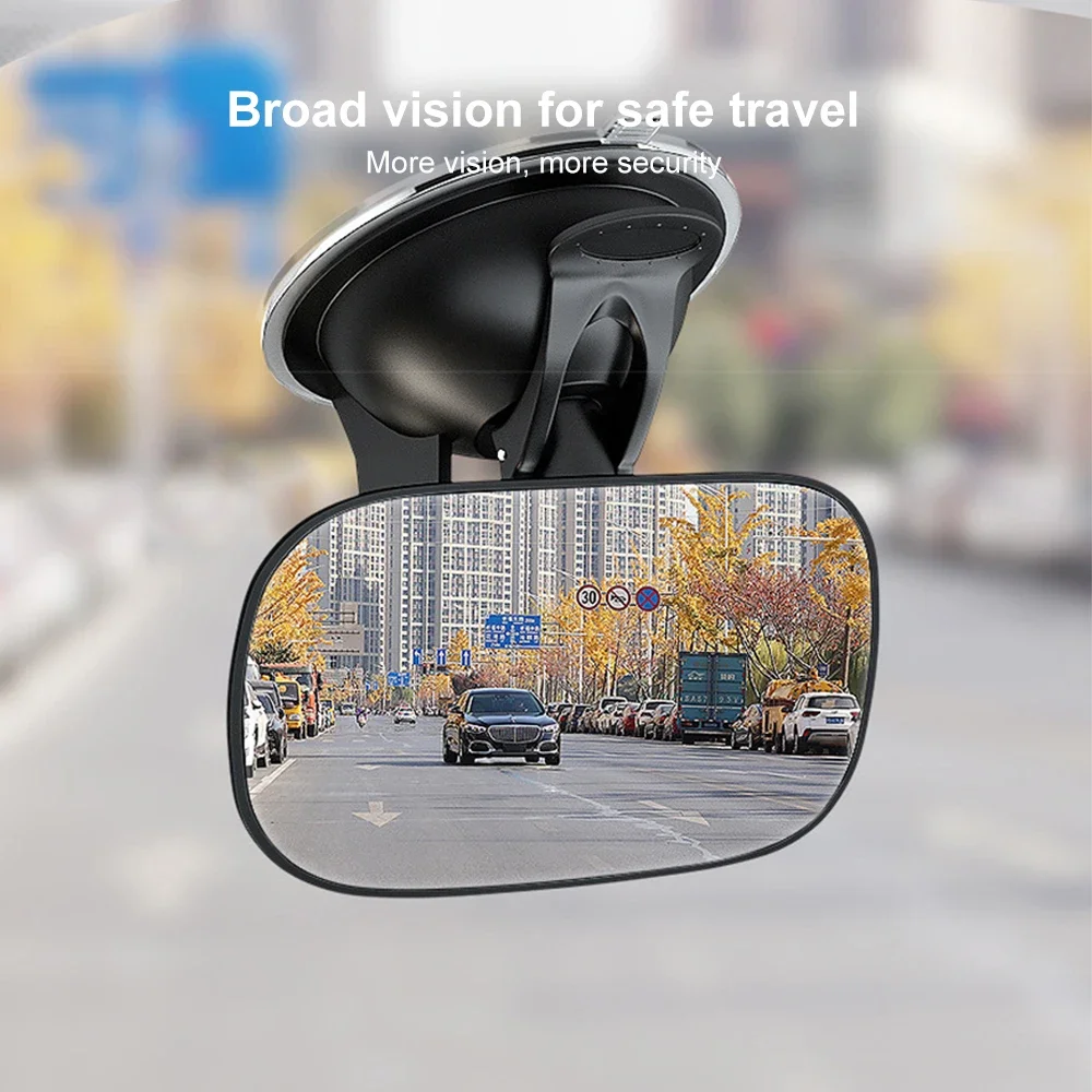 Espelho Retrovisor Para Carro - Ajustável Pára-Brisa do Carona. - Imagem 17
