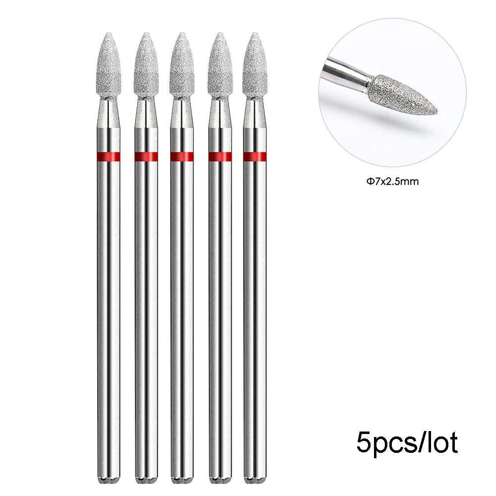 BrocasTP 5 PÇS Para Manicure - Brocas de Unhas. - Imagem 5