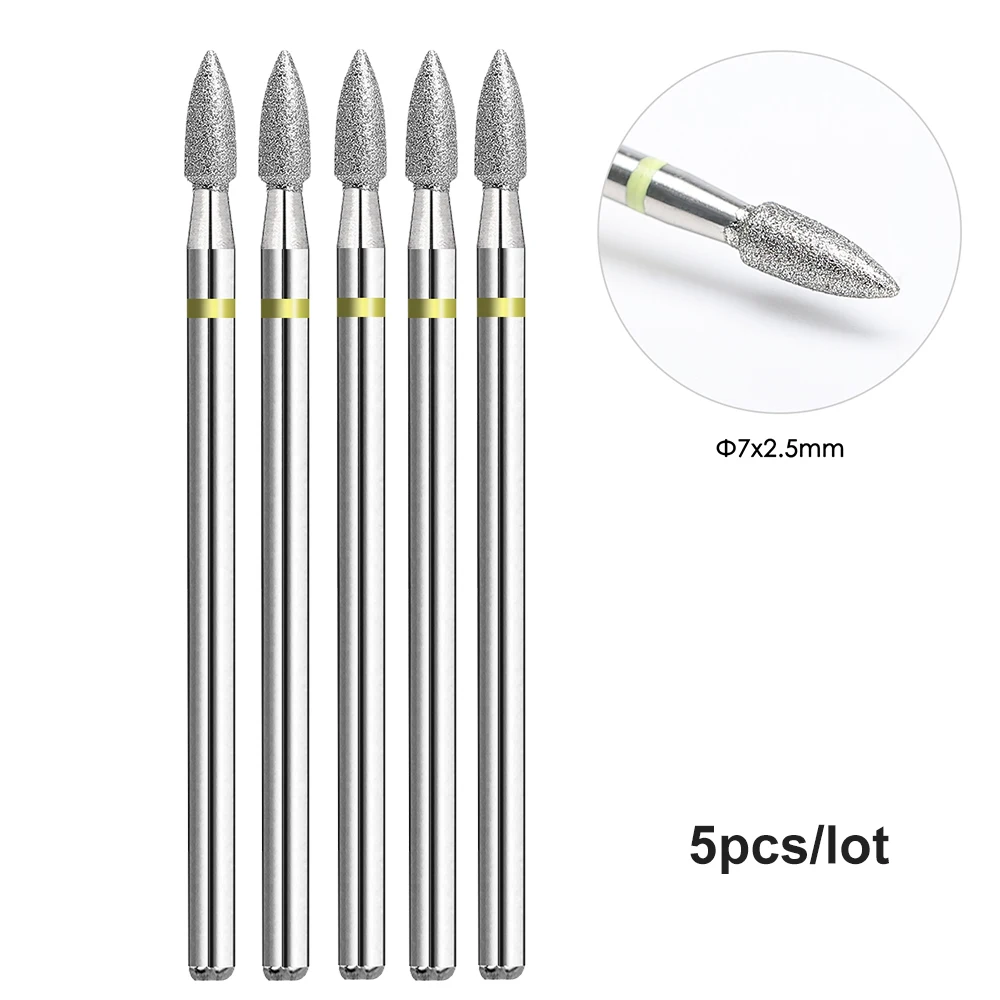 BrocasTP 5 PÇS Para Manicure - Brocas de Unhas. - Imagem 4