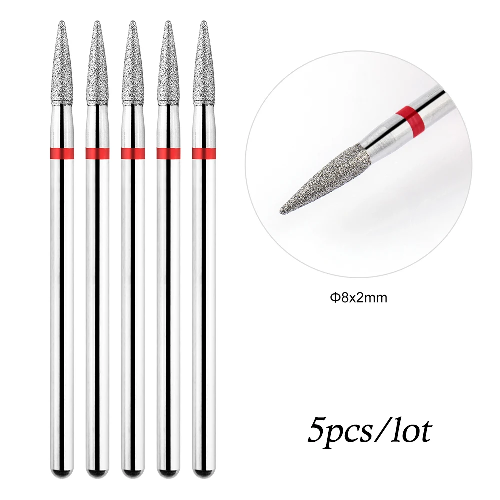 BrocasTP 5 PÇS Para Manicure - Brocas de Unhas. - Imagem 17