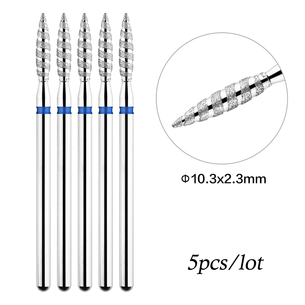 BrocasTP 5 PÇS Para Manicure - Brocas de Unhas. - Imagem 16