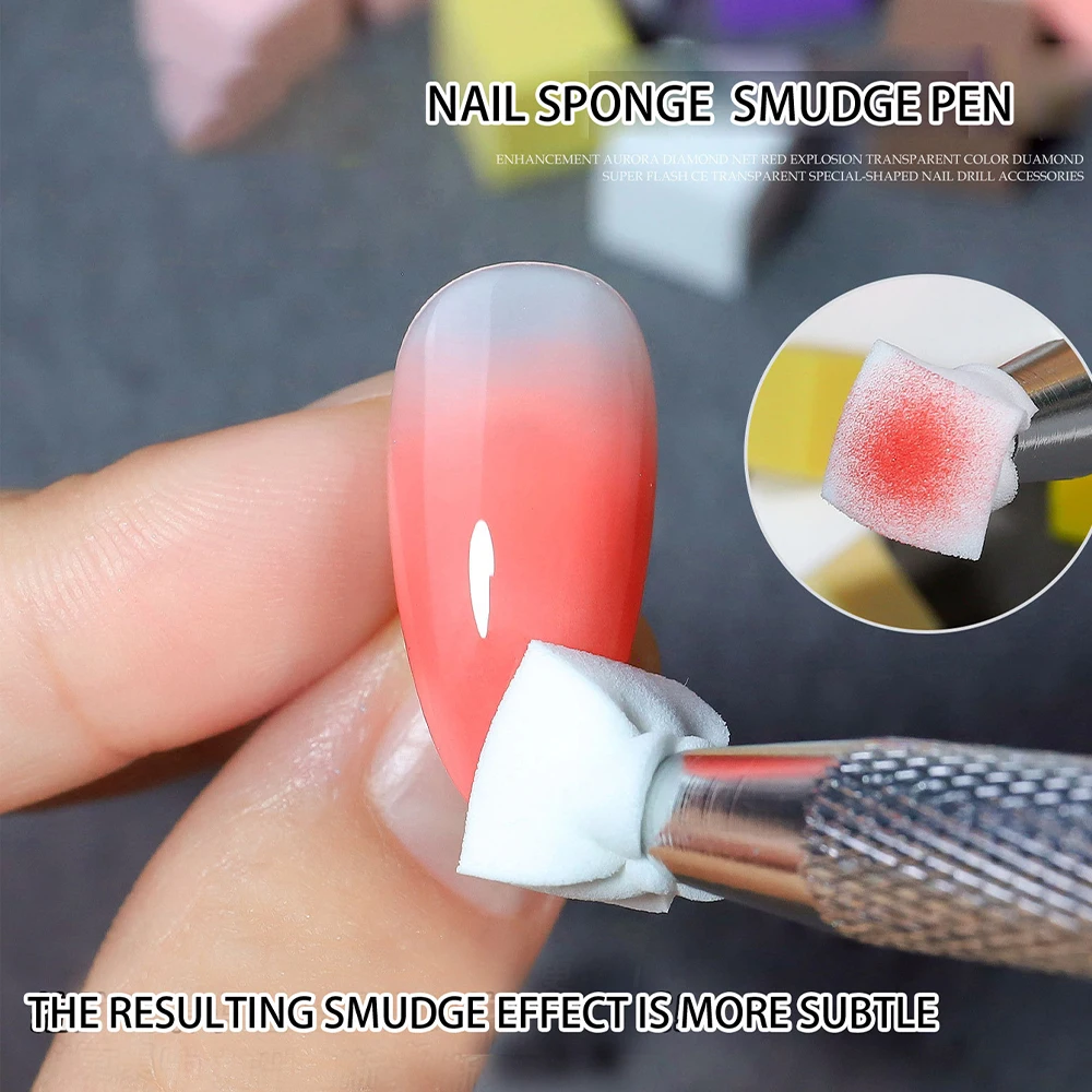 Esponja 100 PÇS Conjunto de Esponja - Arte das Unhas.
