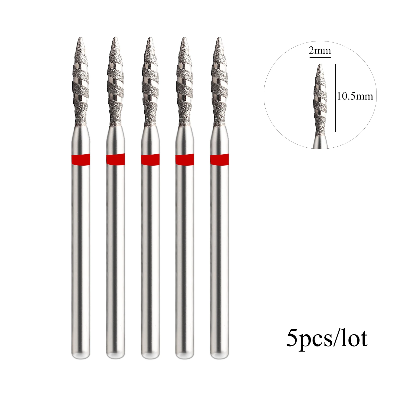 BrocasTP 5 PÇS Para Manicure - Brocas de Unhas. - Imagem 20
