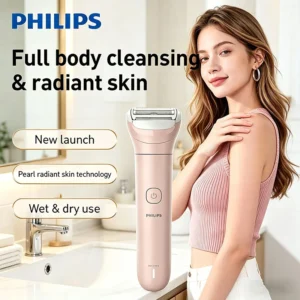 Aparelho de Depilação Elétrico Philips BRL128 - Uso Duplo Úmido e Seco.