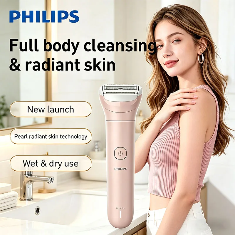 Aparelho de Depilação Elétrico Philips BRL128 - Uso Duplo Úmido e Seco.