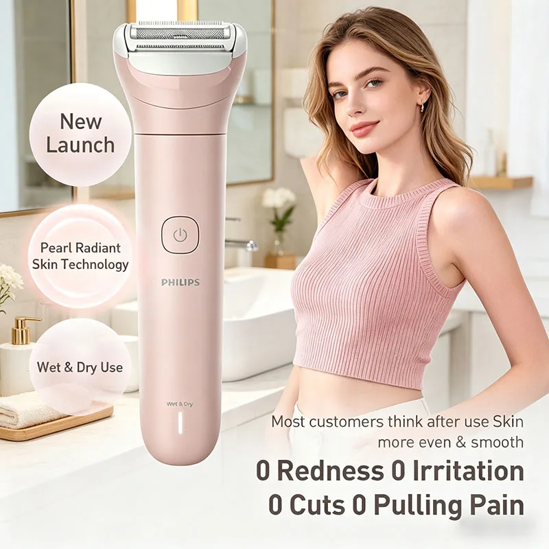Aparelho de Depilação Elétrico Philips BRL128 - Uso Duplo Úmido e Seco. - Imagem 7
