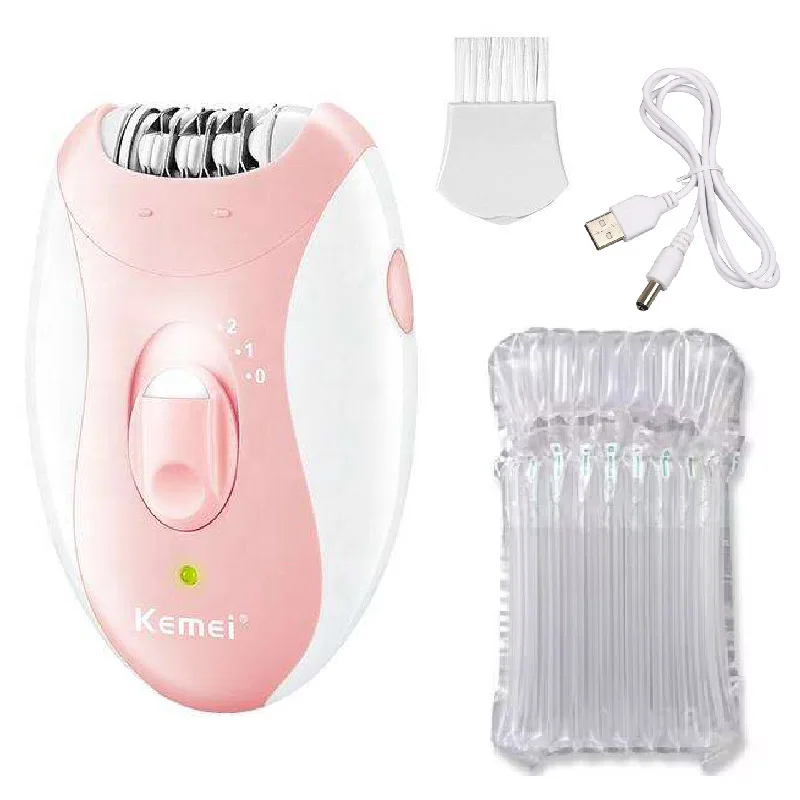 Kemei - Depilador Elétrico Feminino/Removedor de Pelos/Recarregável. - Imagem 3