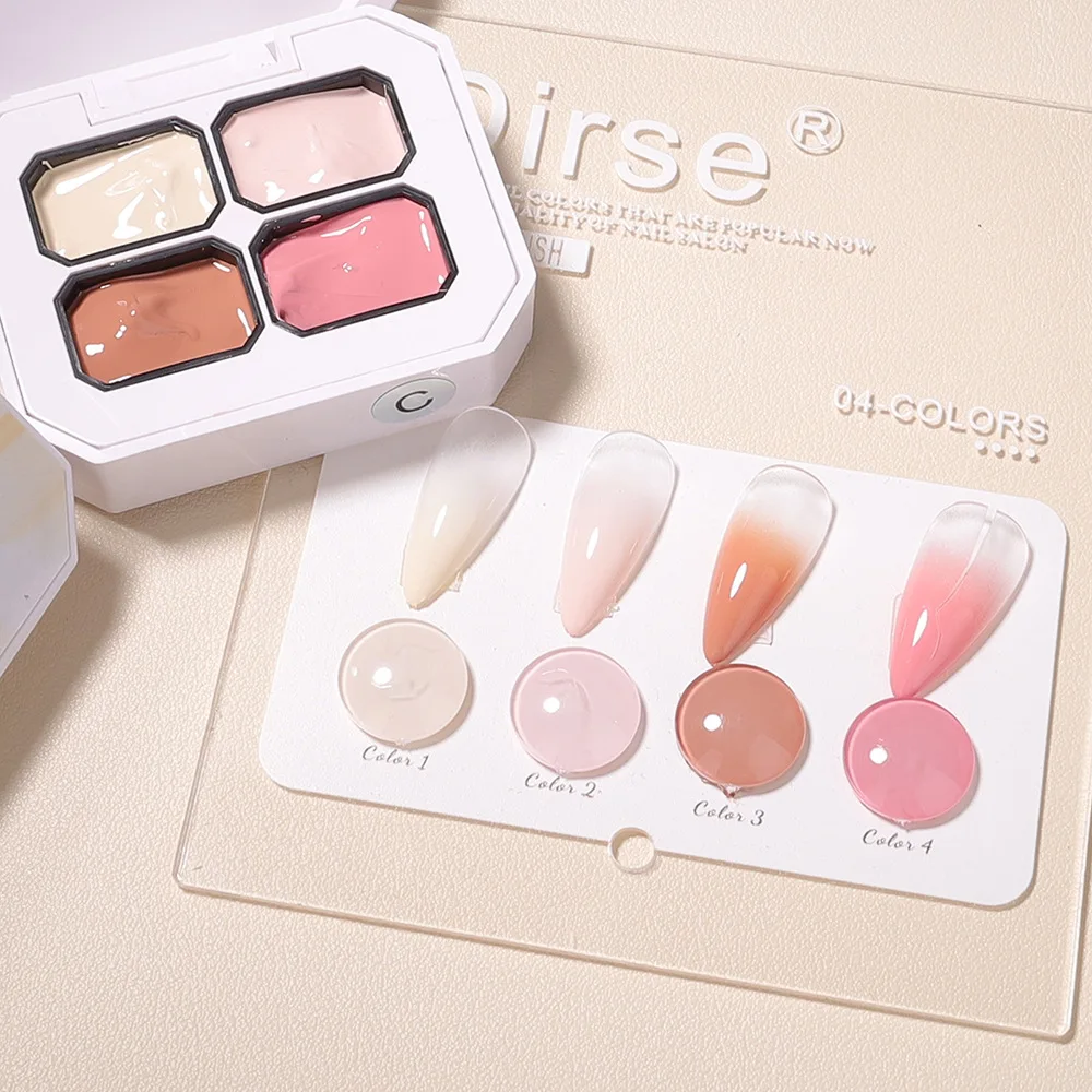 Estojo de Pintura Gel para Unha 4/6/9 - Cores Transferência Design UV. - Imagem 23