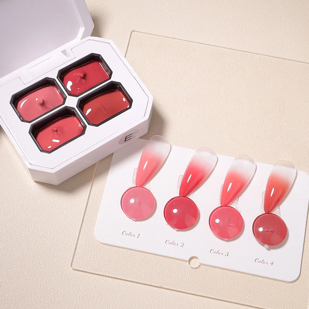 Estojo de Pintura Gel para Unha 4/6/9 - Cores Transferência Design UV. - Imagem 17