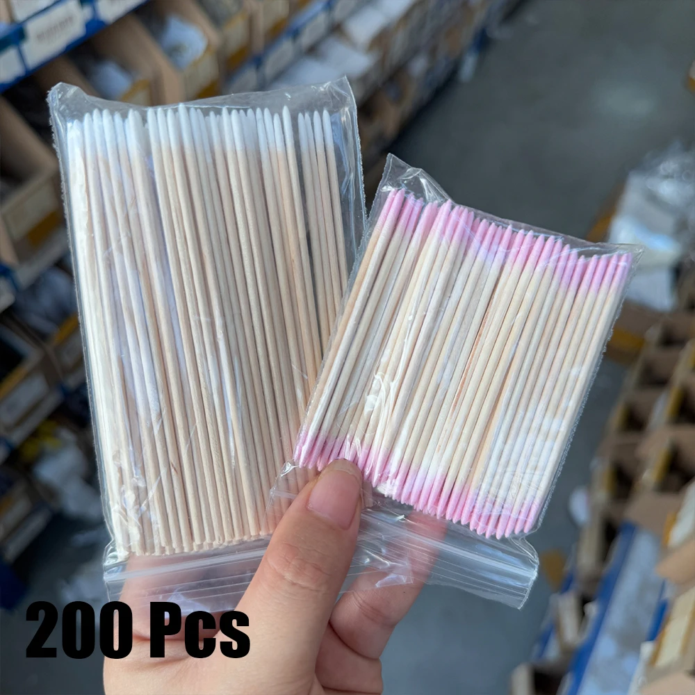 Cotonete 400 PÇS - Rosa Cabeça Dupla - 7 CM. - Imagem 15