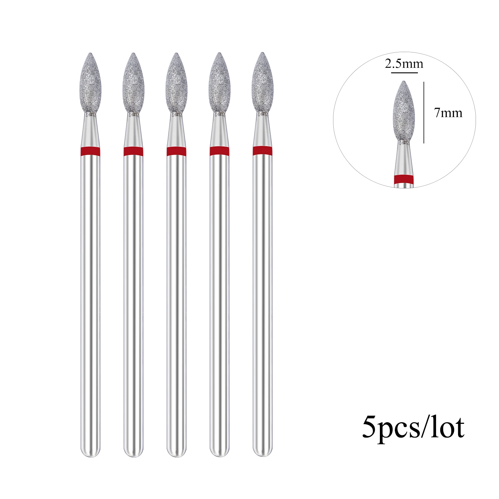 BrocasTP 5 PÇS Para Manicure - Brocas de Unhas. - Imagem 64