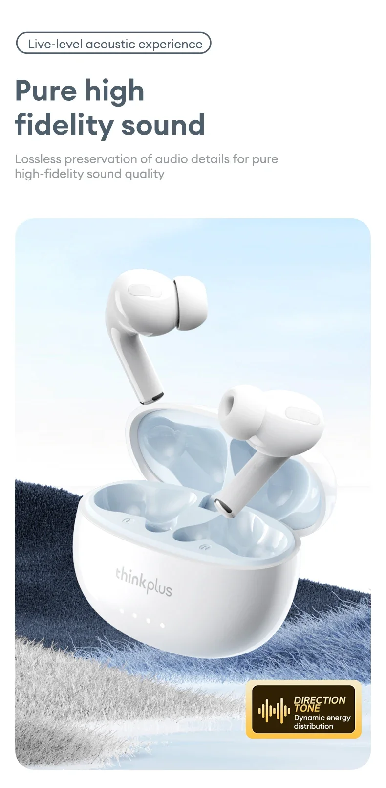 Lenovo LP5 PRO - Sem Fio/Bluetooth 5.4/Fones de Ouvido. - Imagem 30