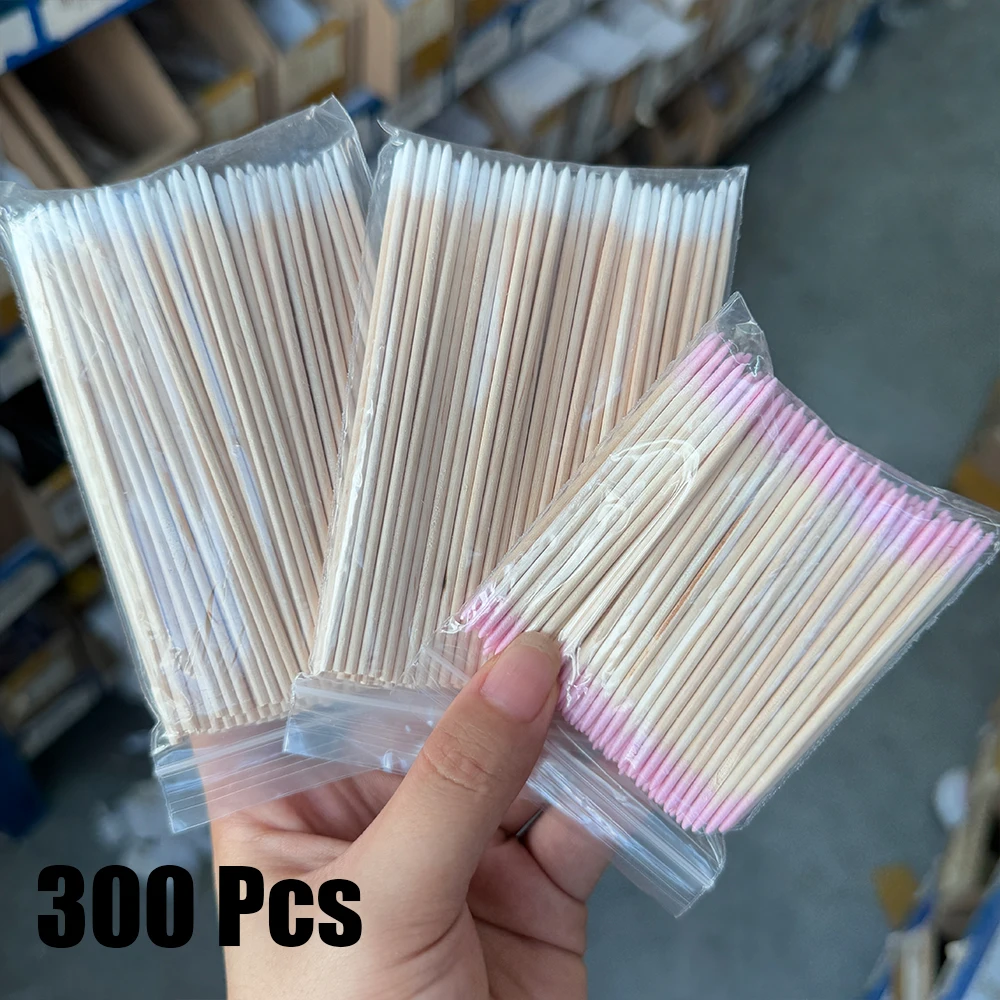 Cotonete 400 PÇS - Rosa Cabeça Dupla - 7 CM. - Imagem 14