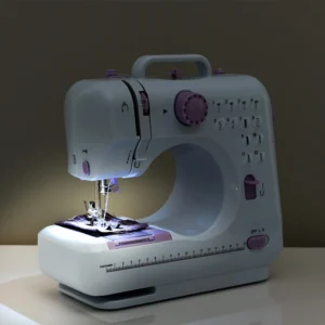 Máquina de Costura Portátil Mini - Elétrica Artesanato Doméstico INNE.