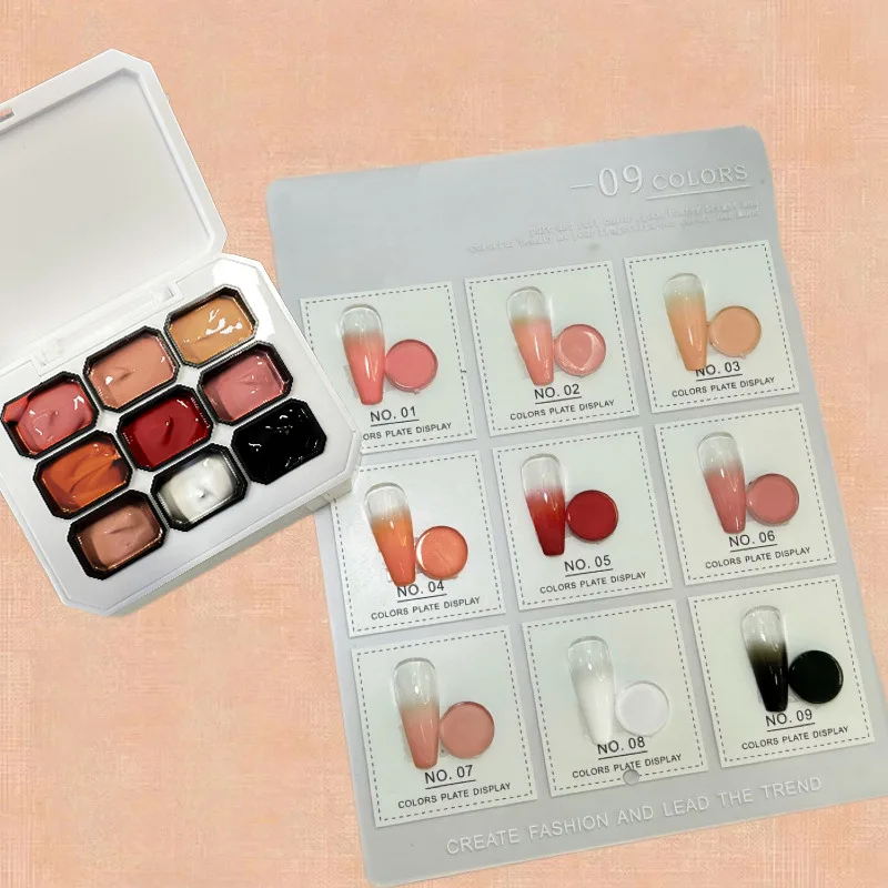Estojo de Pintura Gel para Unha 4/6/9 - Cores Transferência Design UV. - Imagem 6