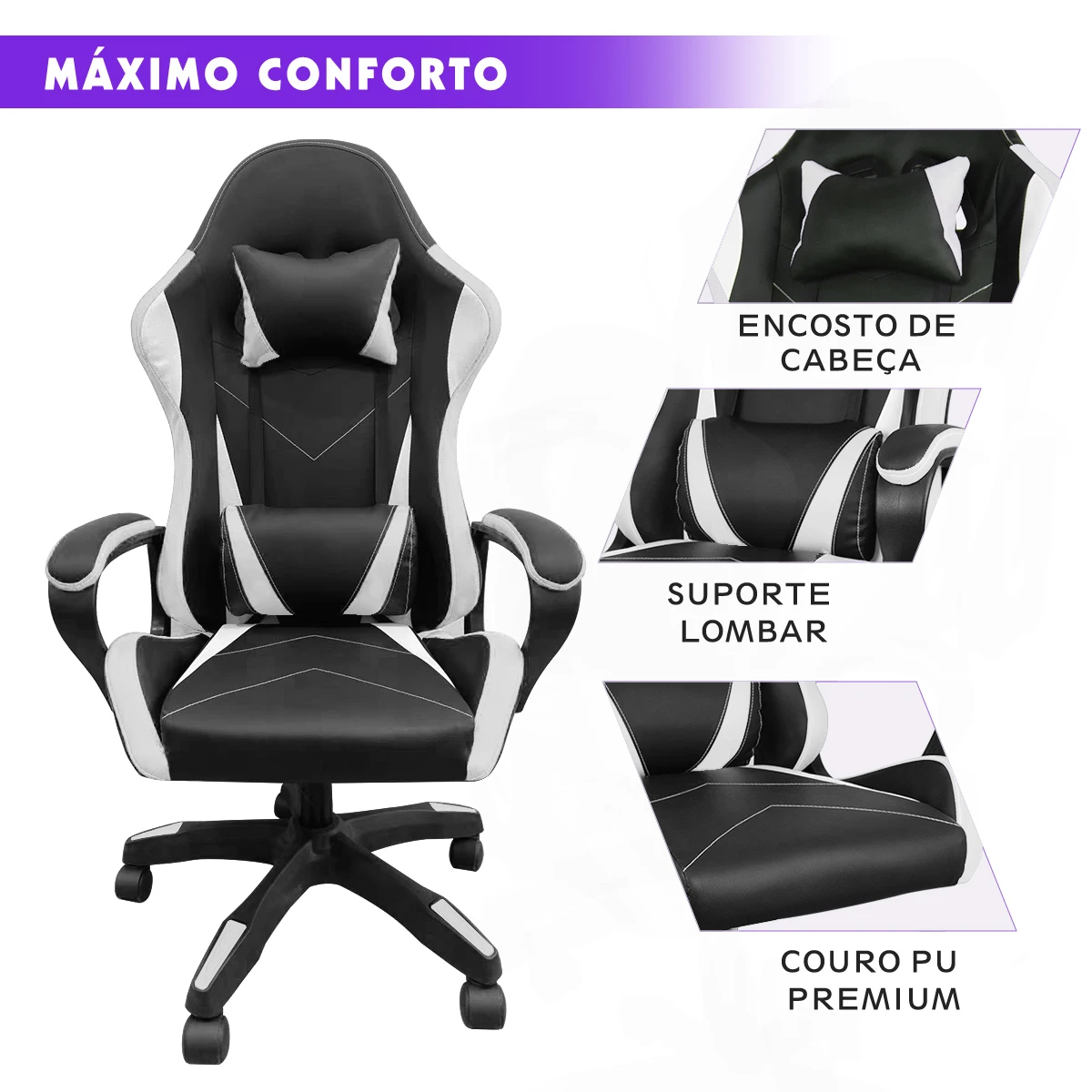 Cadeira de Escritório Python FLY - Cadeira Para E-Sports. - Imagem 8