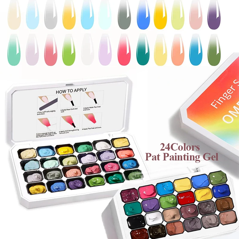 Gel de Pintura Para Unhas DIY - UV/LED.