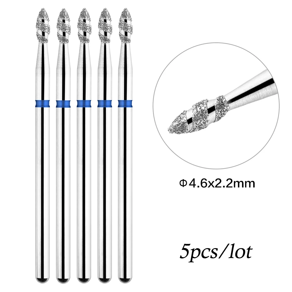 BrocasTP 5 PÇS Para Manicure - Brocas de Unhas. - Imagem 35