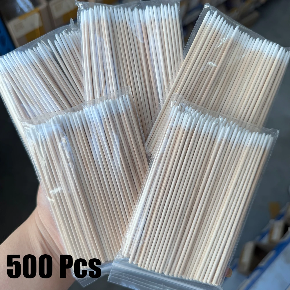 Cotonete 400 PÇS - Rosa Cabeça Dupla - 7 CM. - Imagem 2