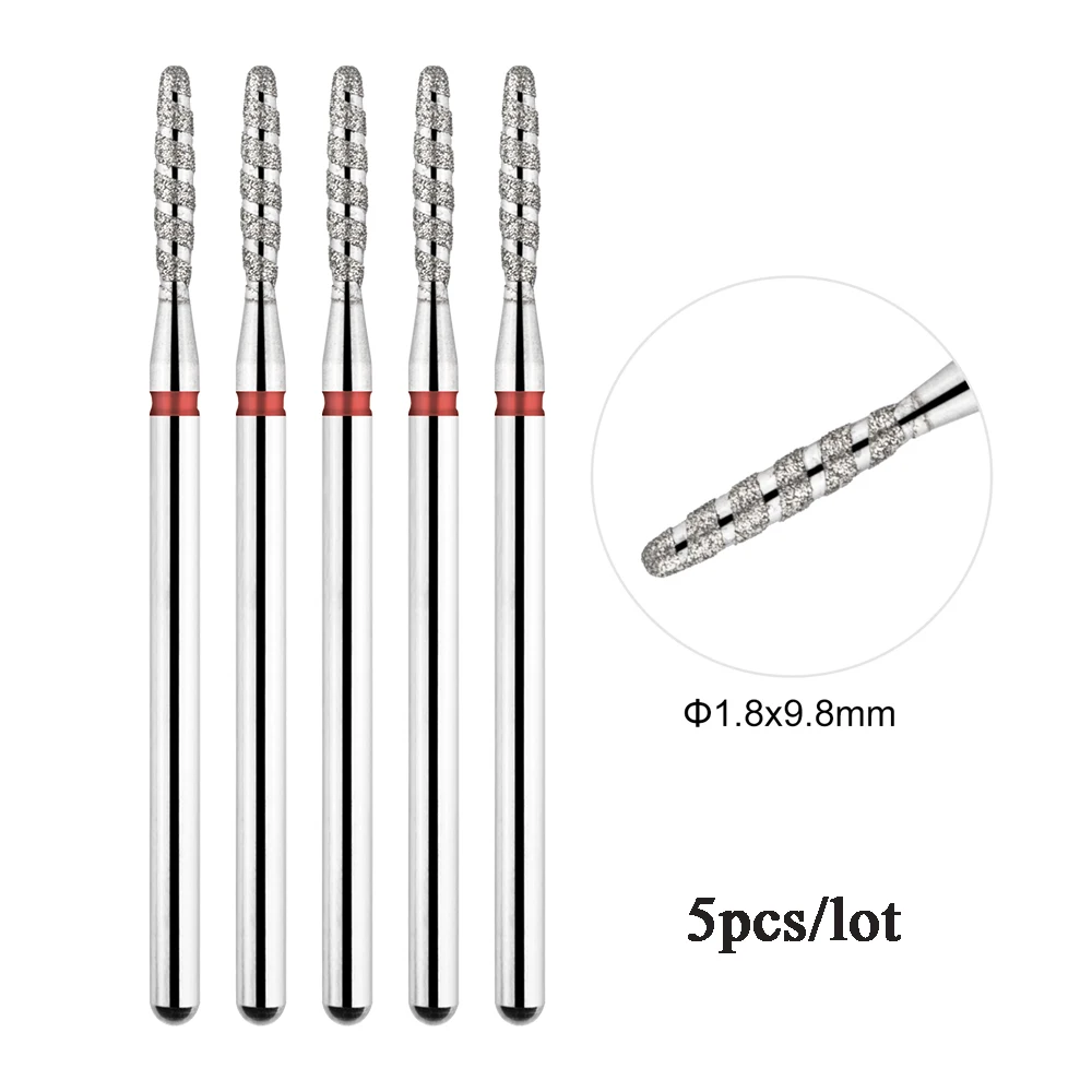 BrocasTP 5 PÇS Para Manicure - Brocas de Unhas. - Imagem 47