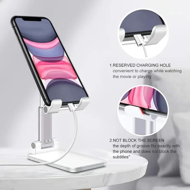 Suporte de Telefone Móvel Ajustável - Universal. - Imagem 8