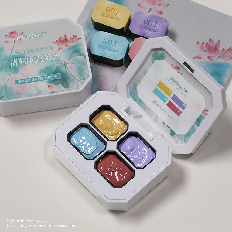Estojo de Pintura Gel para Unha 4/6/9 - Cores Transferência Design UV. - Imagem 10