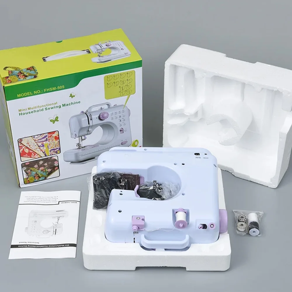 Máquina de Costura Portátil Mini - Elétrica Artesanato Doméstico INNE. - Imagem 18