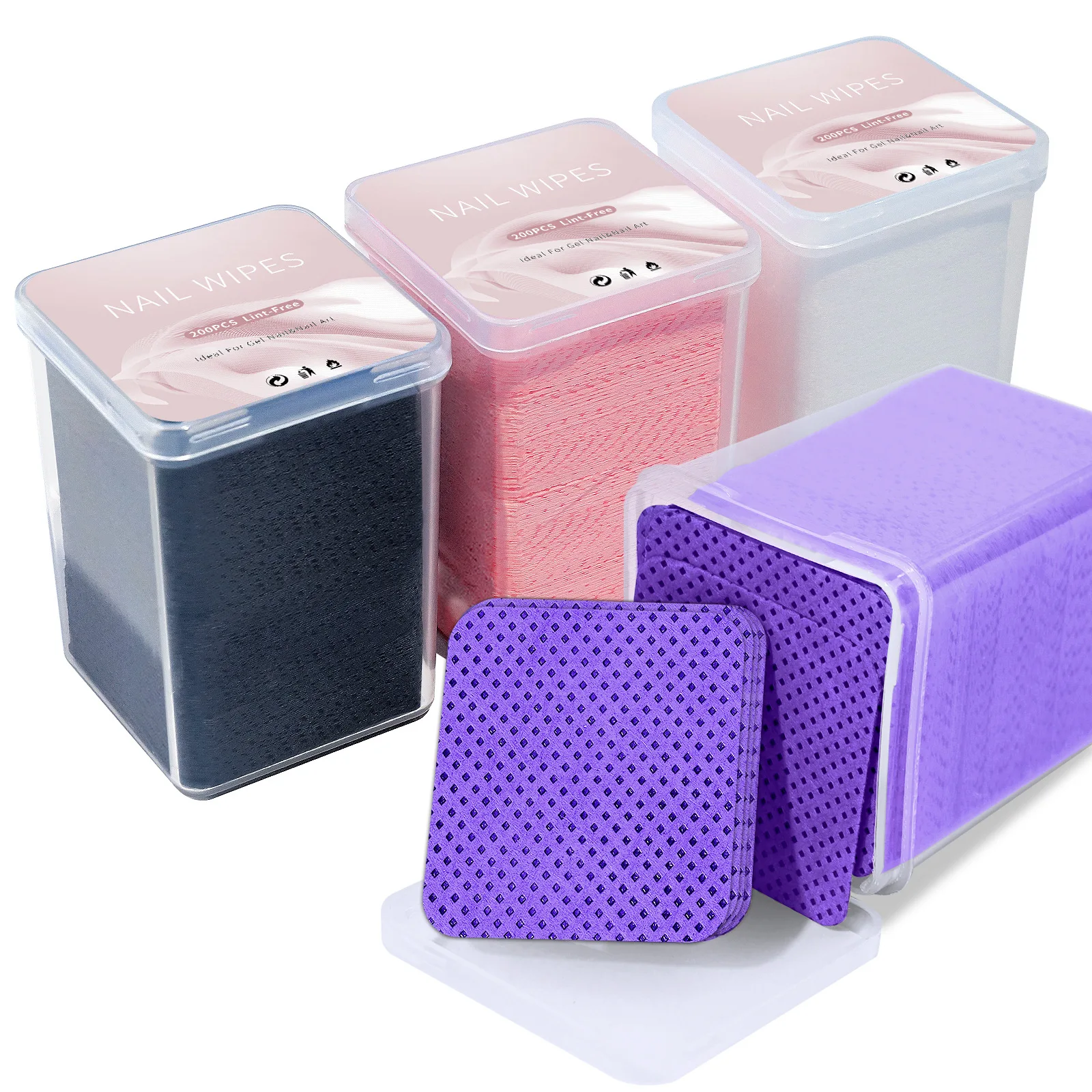 Removedor de Esmalte Para Unhas Sem Fiapos.