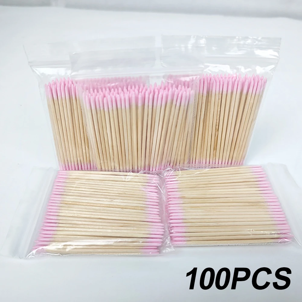 Cotonete 400 PÇS - Rosa Cabeça Dupla - 7 CM. - Imagem 21