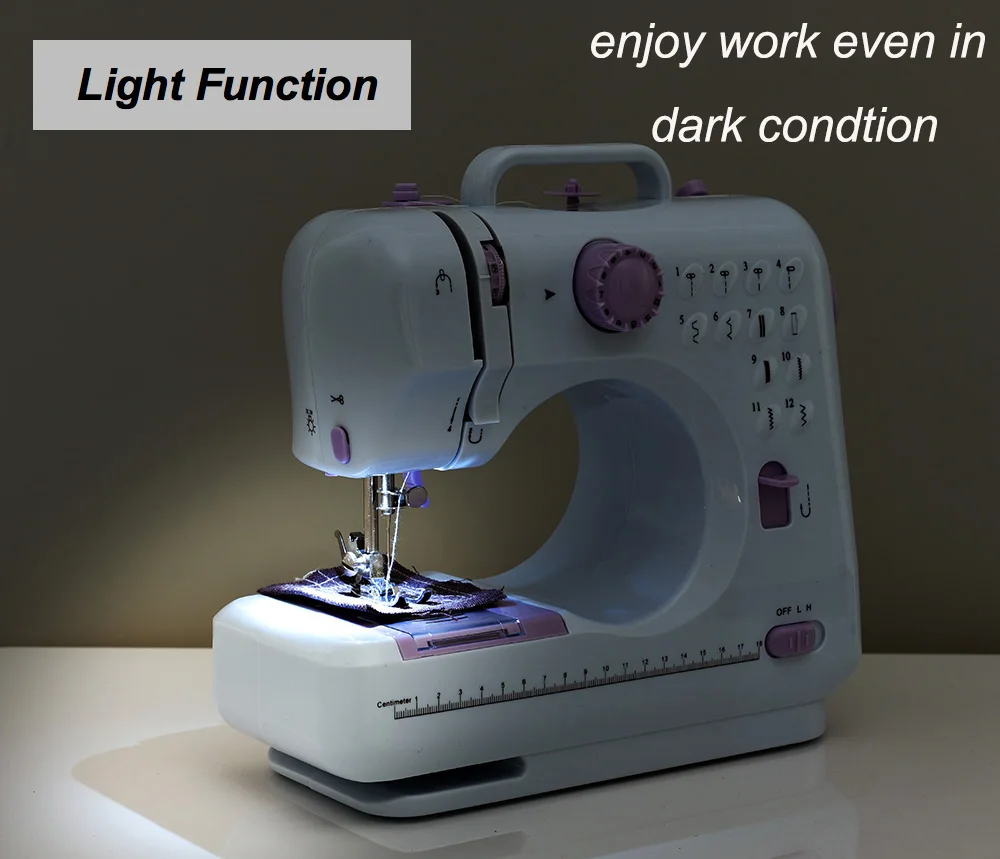 Máquina de Costura Portátil Mini - Elétrica Artesanato Doméstico INNE. - Imagem 7